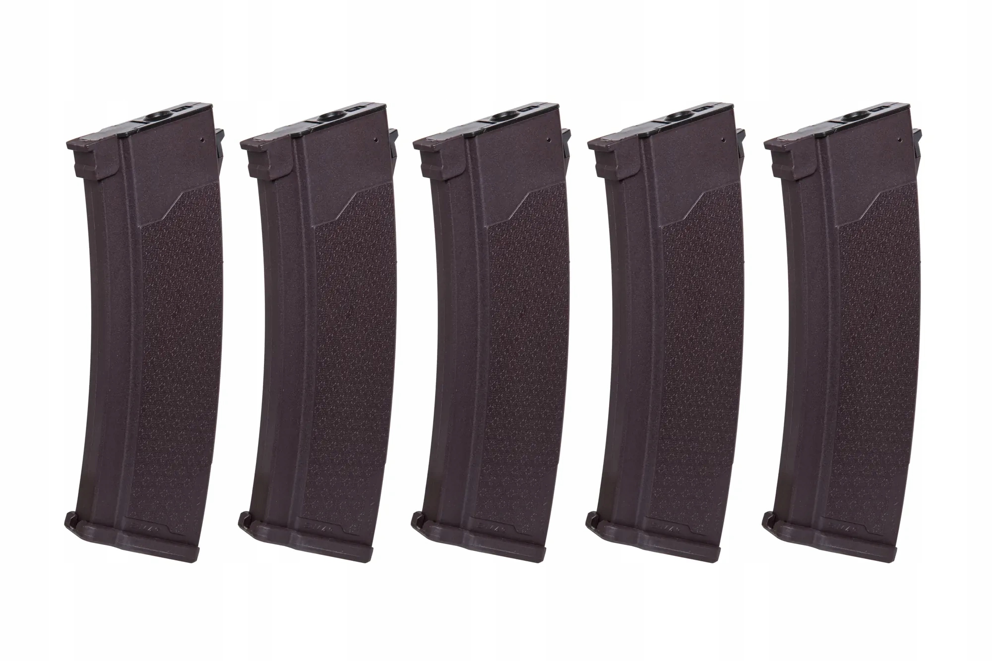 Zestaw 5 magazynków Hi-Cap S-Mag do serii J 380 kulek Śliwkowy