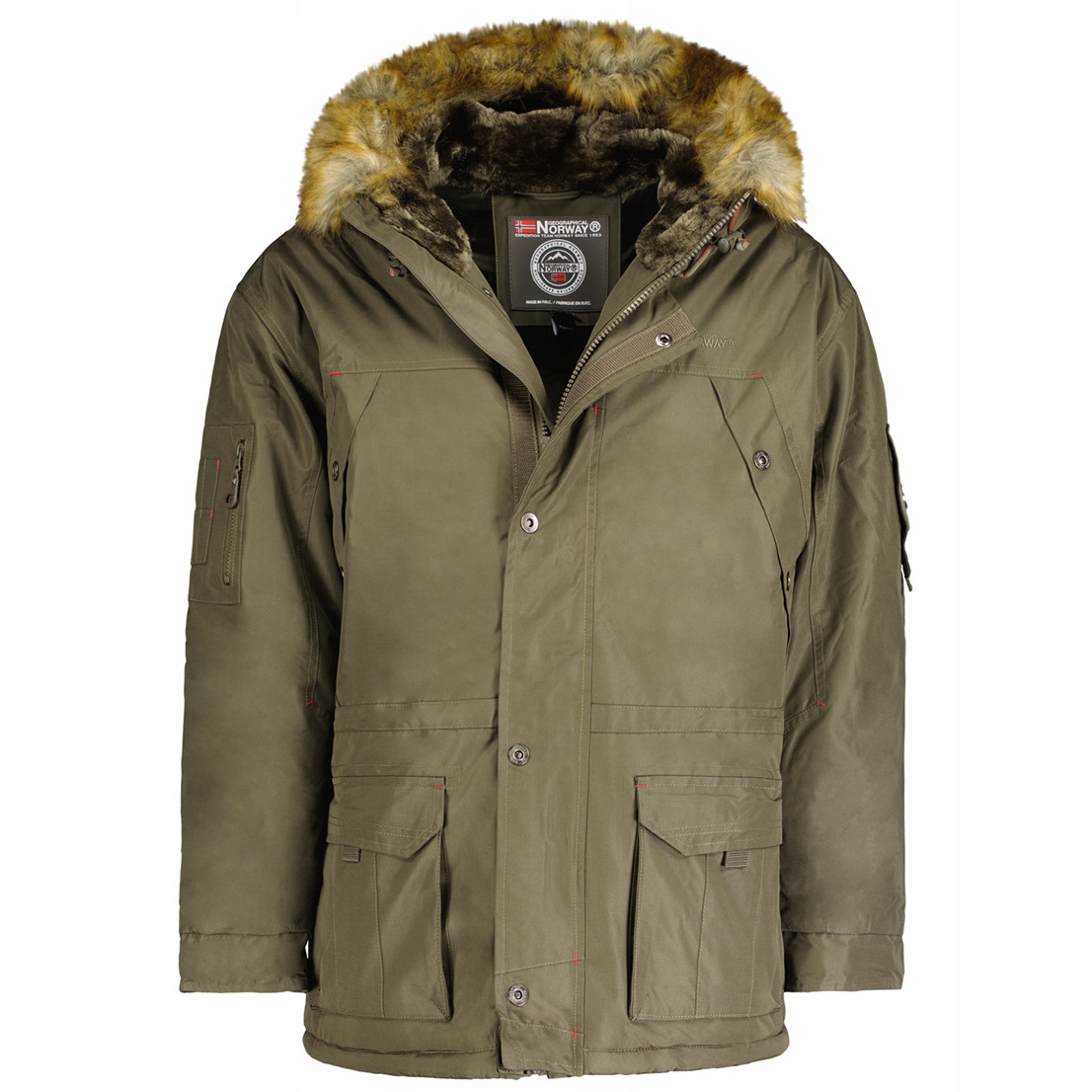 Geographical Norway bunda pánská Abiosaure Men 003 parka, velikost XXL