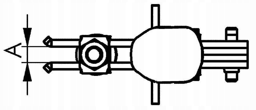 Docisk szybkomocujacy, pionowy,6803 wlk. 1 AMF Marka AMF
