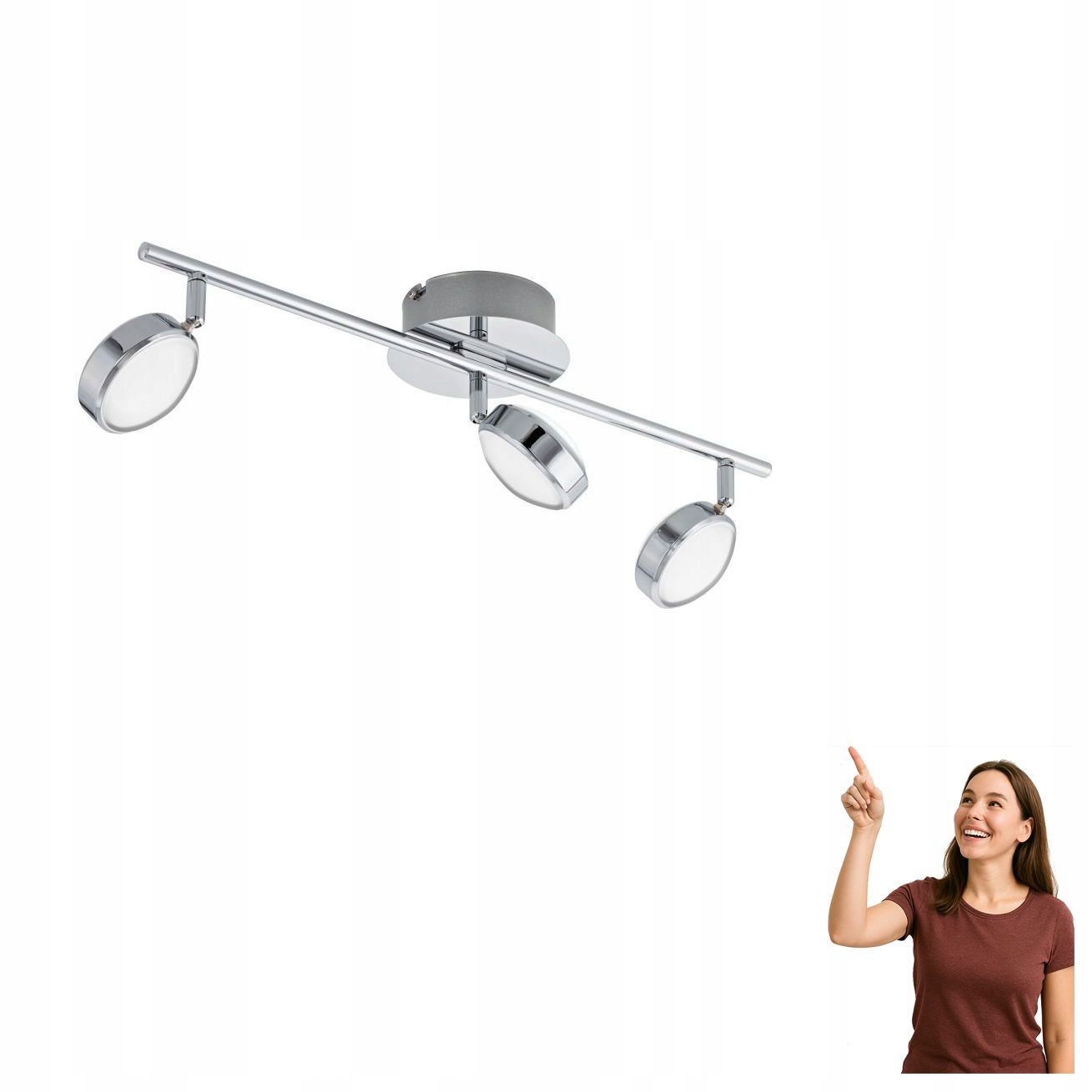 Lampa reflektor spot Led 3x5,4W Salto 95631 Eglo