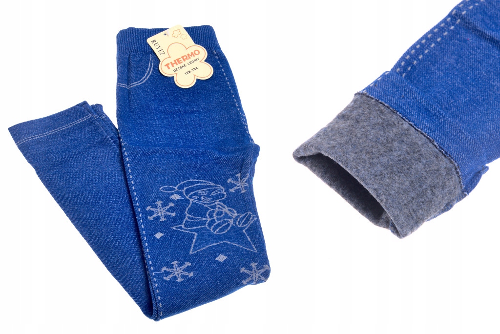 

Legginsy Ocieplane Termo Wełniane wzór 134-140cm