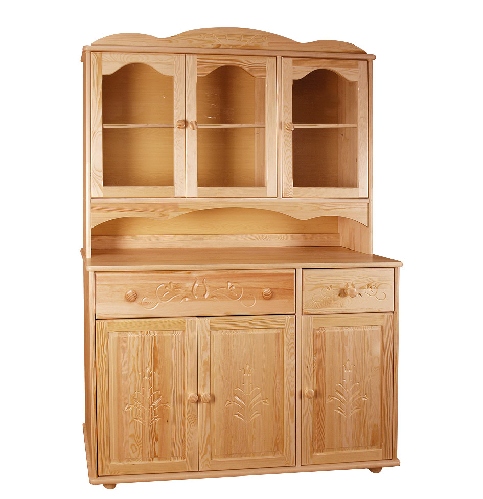 KREDENS DREWNIANY SOSNOWY PRODUCENT MEBLI