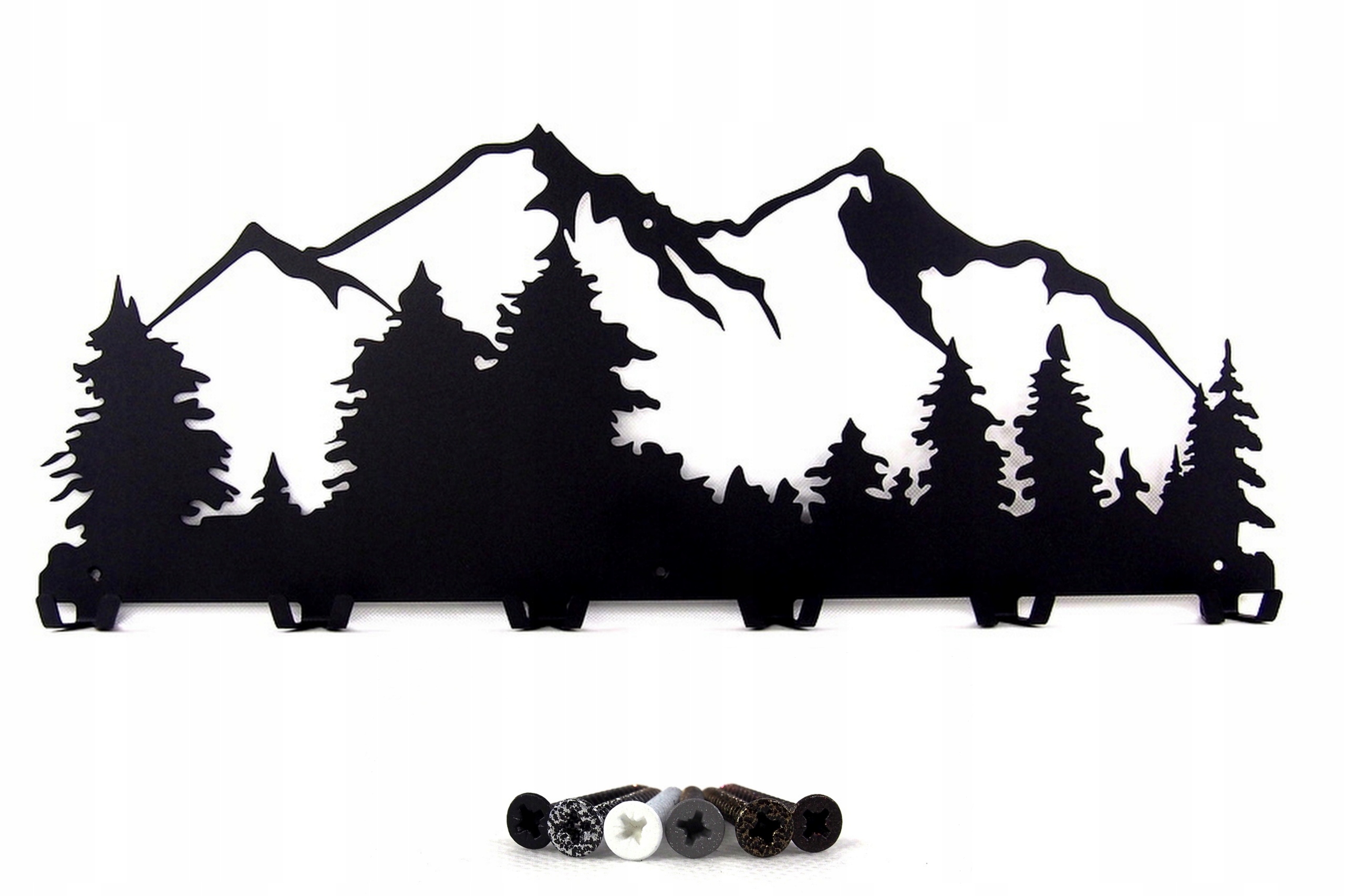 

Wieszak na ubrania klucze Góry podwójne haczyki