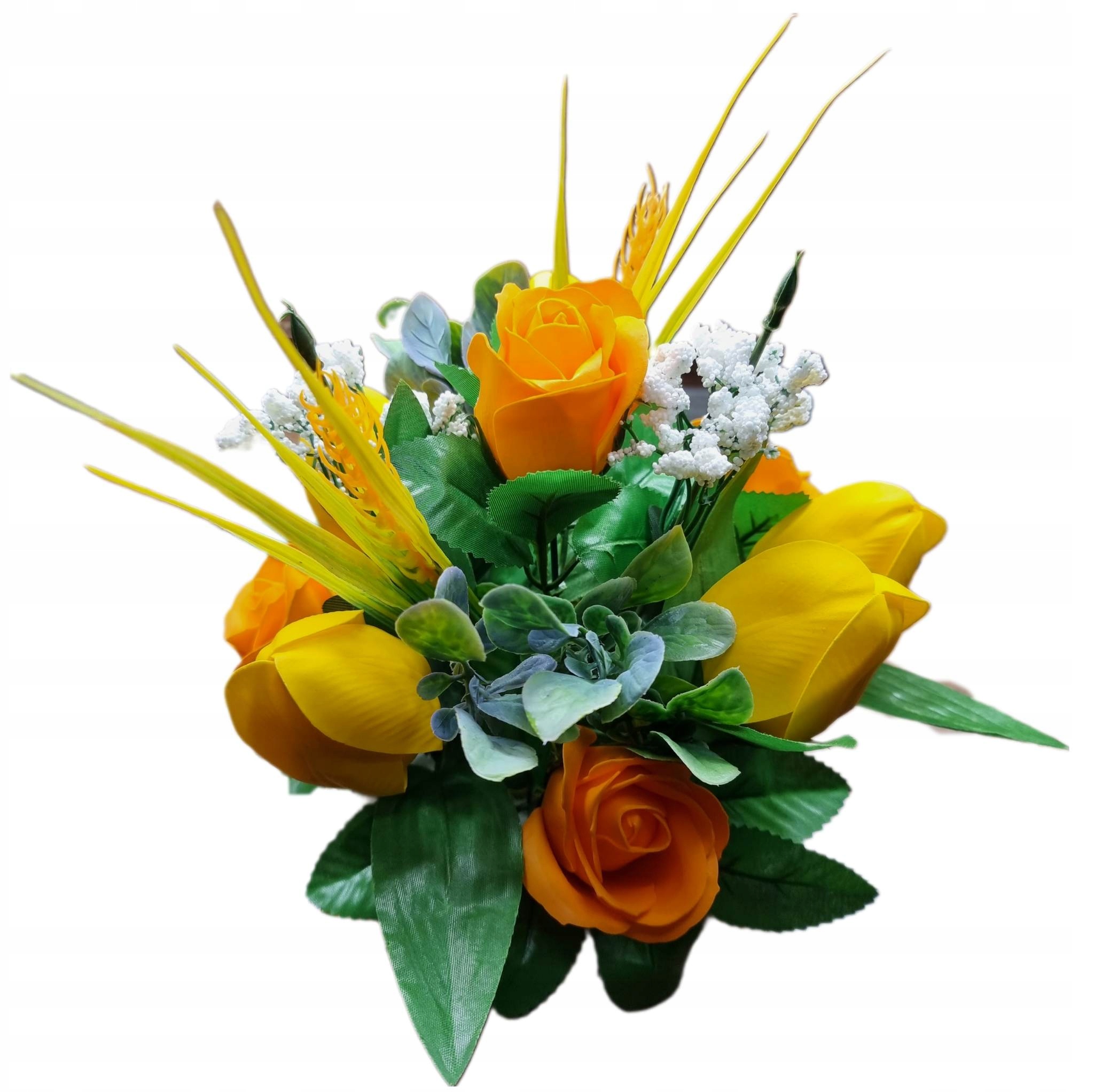 

Kwiaty mydlane bukiet róże tulipany