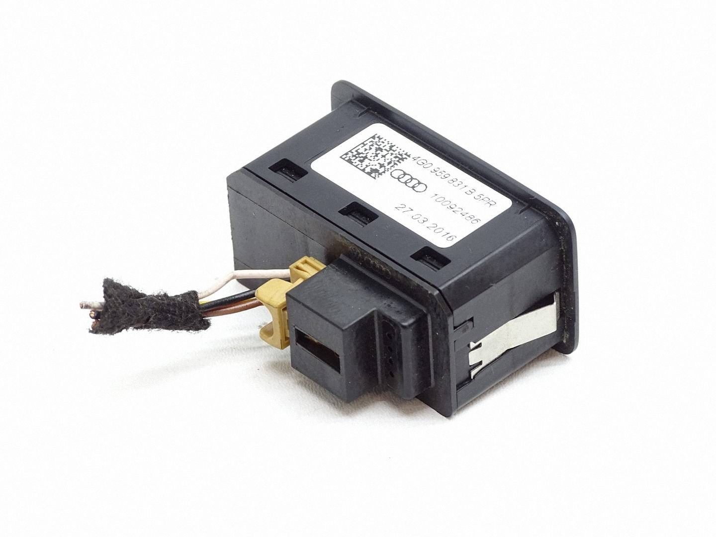 button opening control switch bonnet AUDI A6 C7 A7 4G 4G0959831B