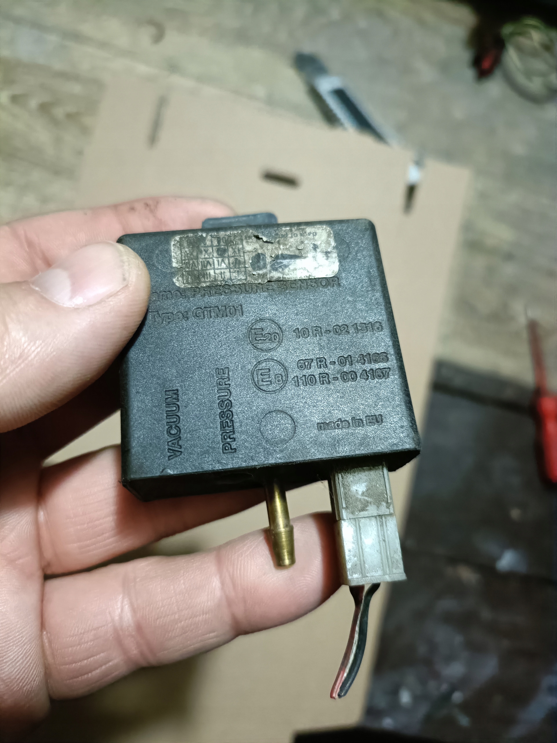 Mapsensor czujnik ciśnienia gazu D.T.Gas System GTM01