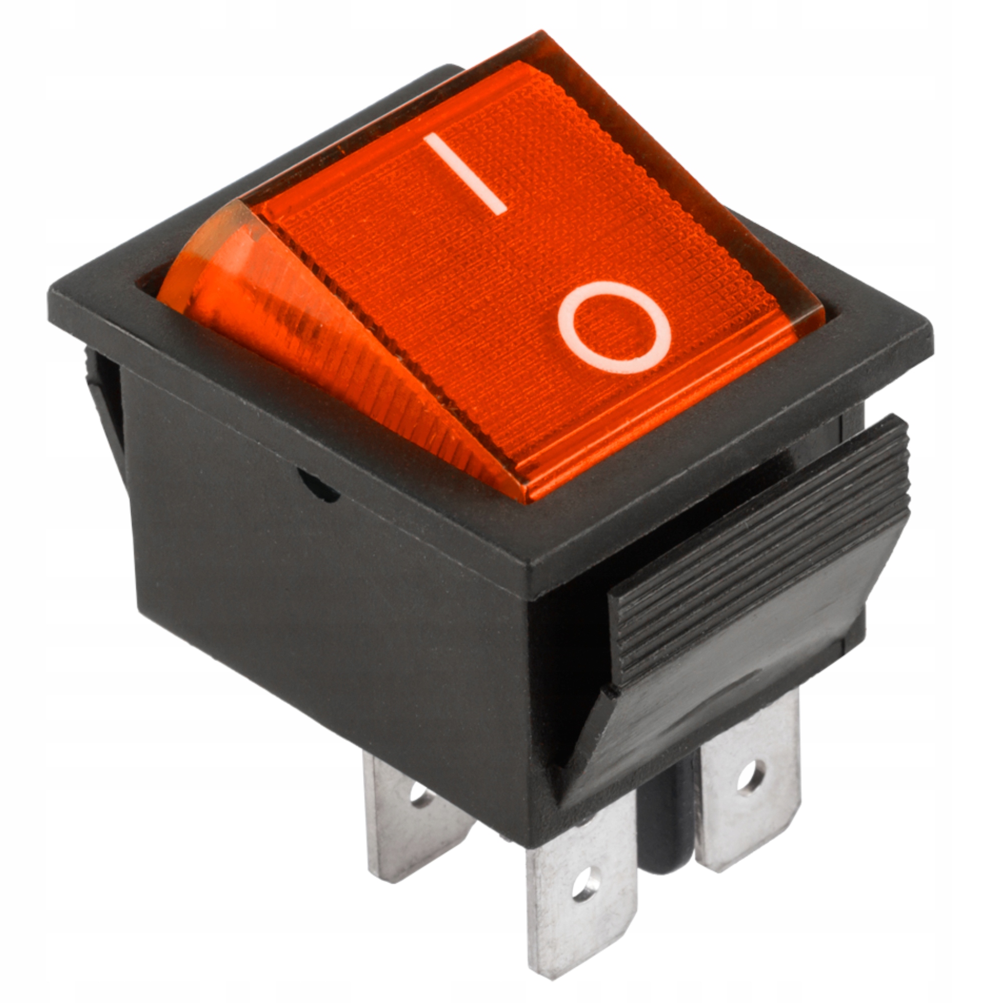 

Włącznik kołyskowy IRS-2 250V Ac 16A czerw 26x21mm