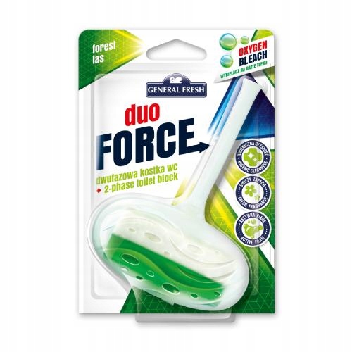 

General Fresh Duo Force Dwufazowa kostka do Wc las