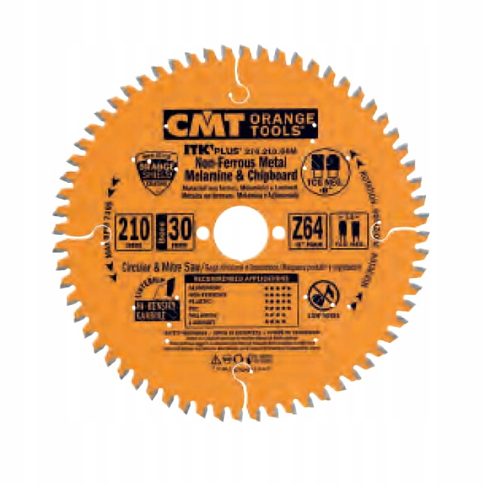 

Cmt Piła do laminatu alu D184 B20 kompzyt tarcza