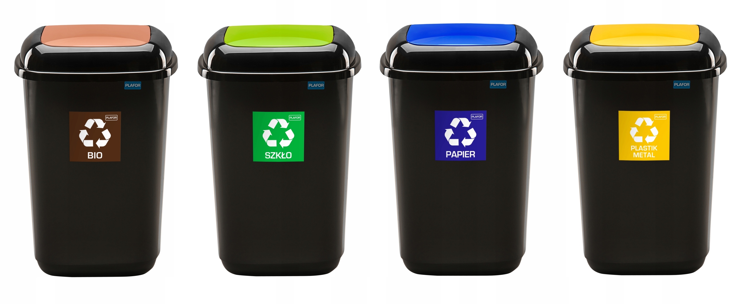 Kosz do segregacji odpadów SZKŁO 28l na śmieci Marka inna