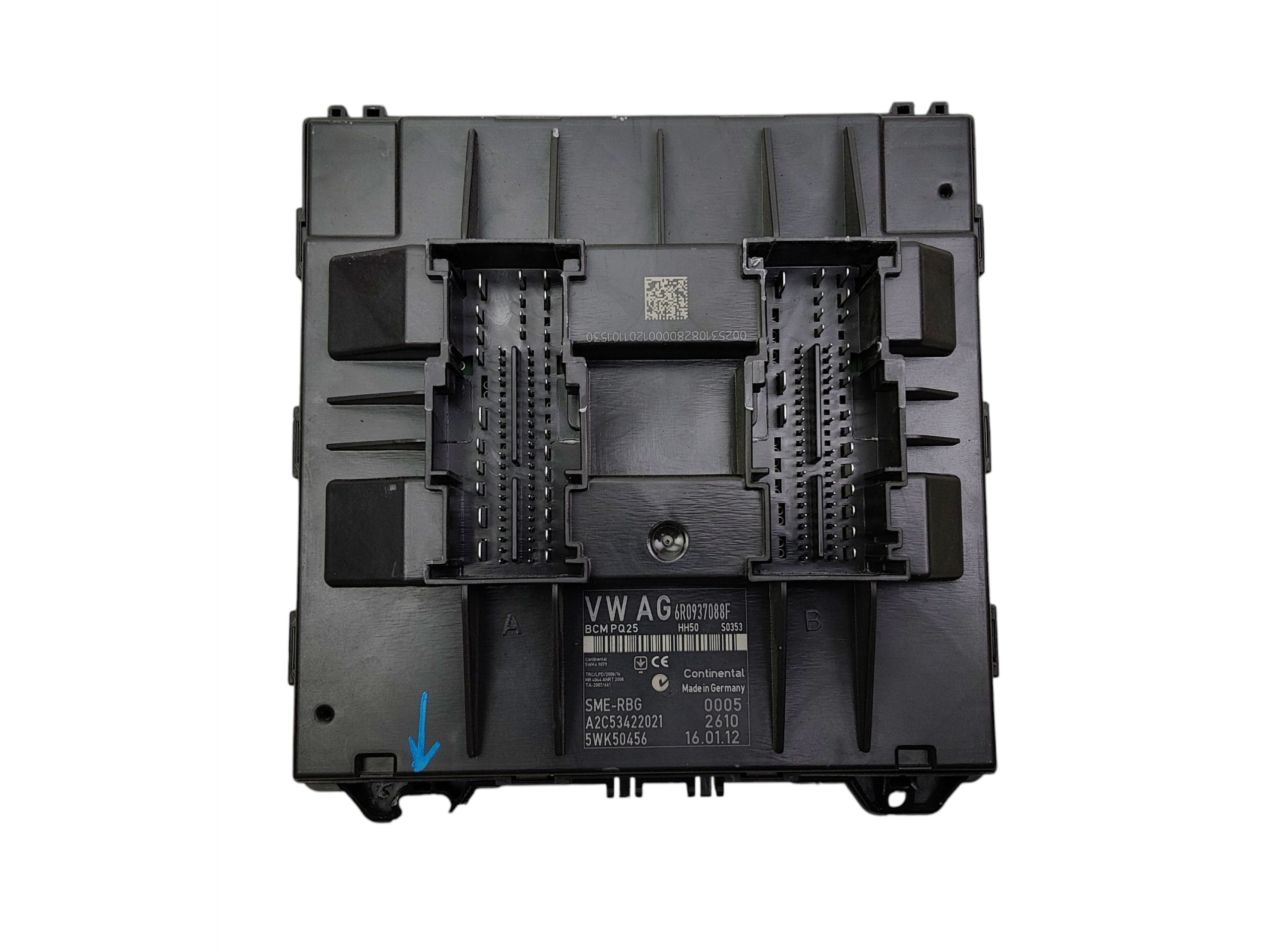 control unit comfort control unit BCM VW POLO V 6R 6R0937088F