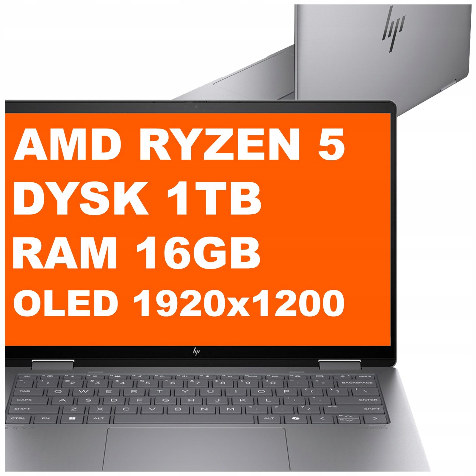 Laptop 2w1 Hp Envy X360 14-fa Ryzen 5 16GB 1TB Radeon Wuxga Dotyk Win 11