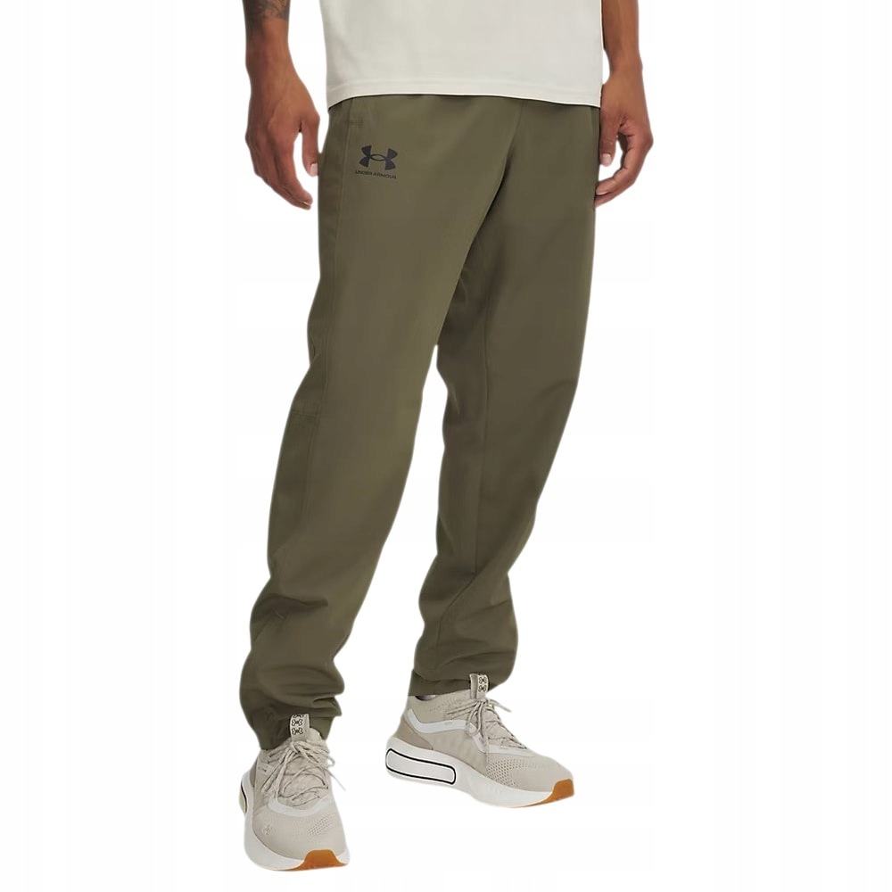 Under Armour pánské tepláky 1390150-390 zelené velikost S