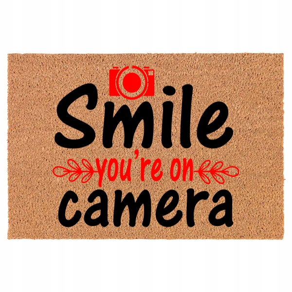 Stěrka pod dveře do domu Kamera Vzory 60x90