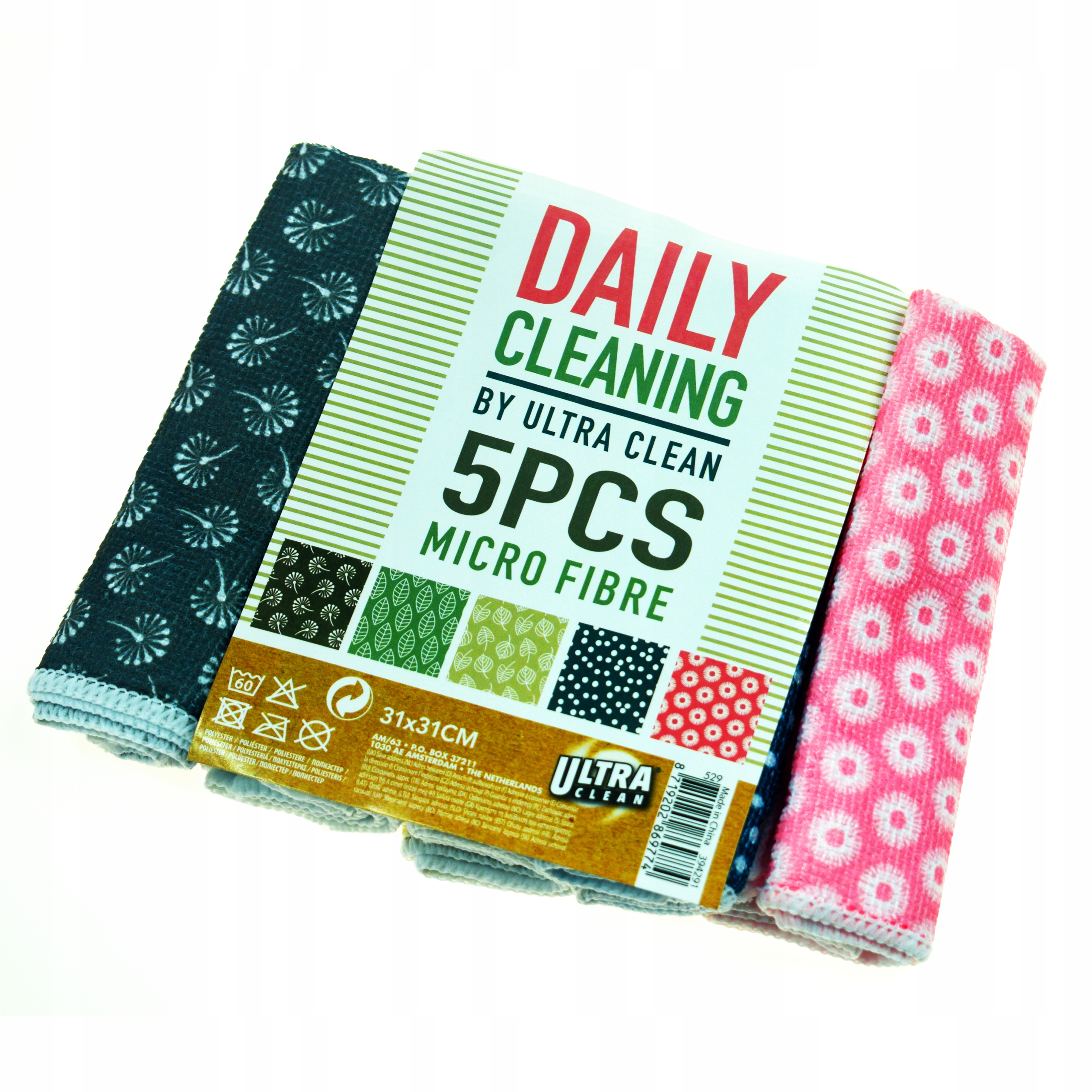 

Ściereczki Z Mikrofibry Profesjonalne Poliester 5X