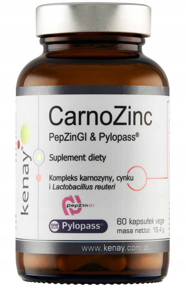 Kenay CarnoZinc Reuteri probiotyk Karnozyna cynk
