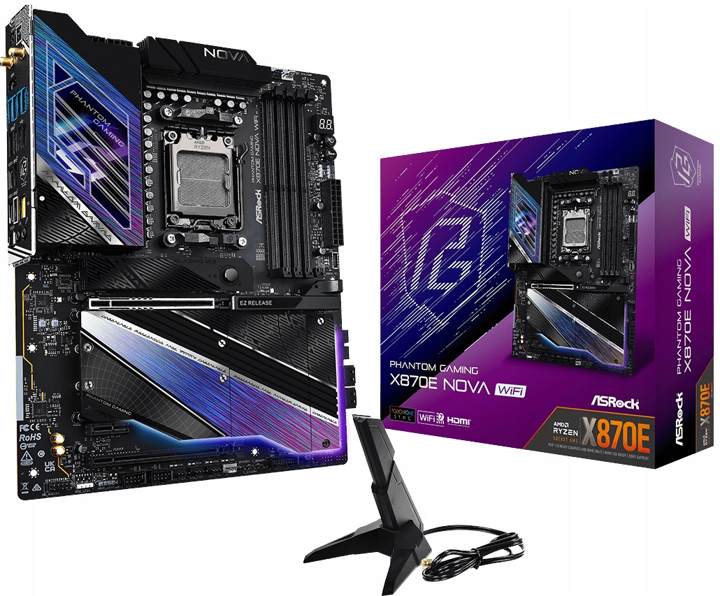 Základní deska Atx ASRock X870E Nova Wifi