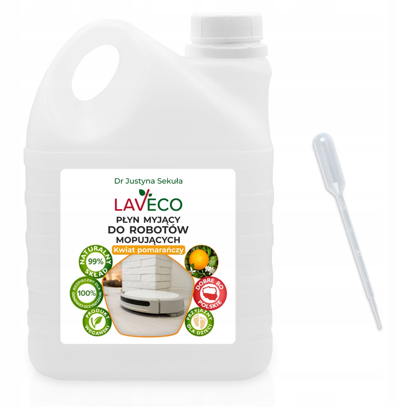 Levně 2 l Čisticí prostředek pro robotické mopy a mycí vysavače na podlahy