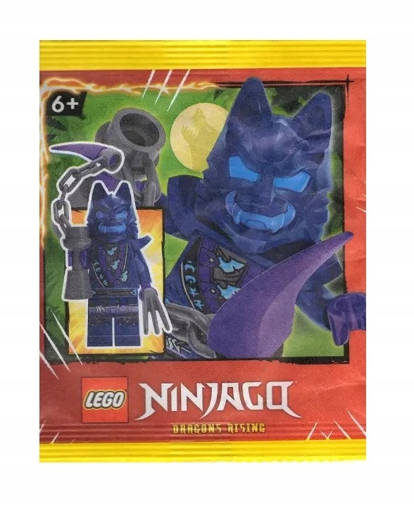 Zestaw Lego Ninjago Minifigure Polybag Wolf Mask Warrior #892402