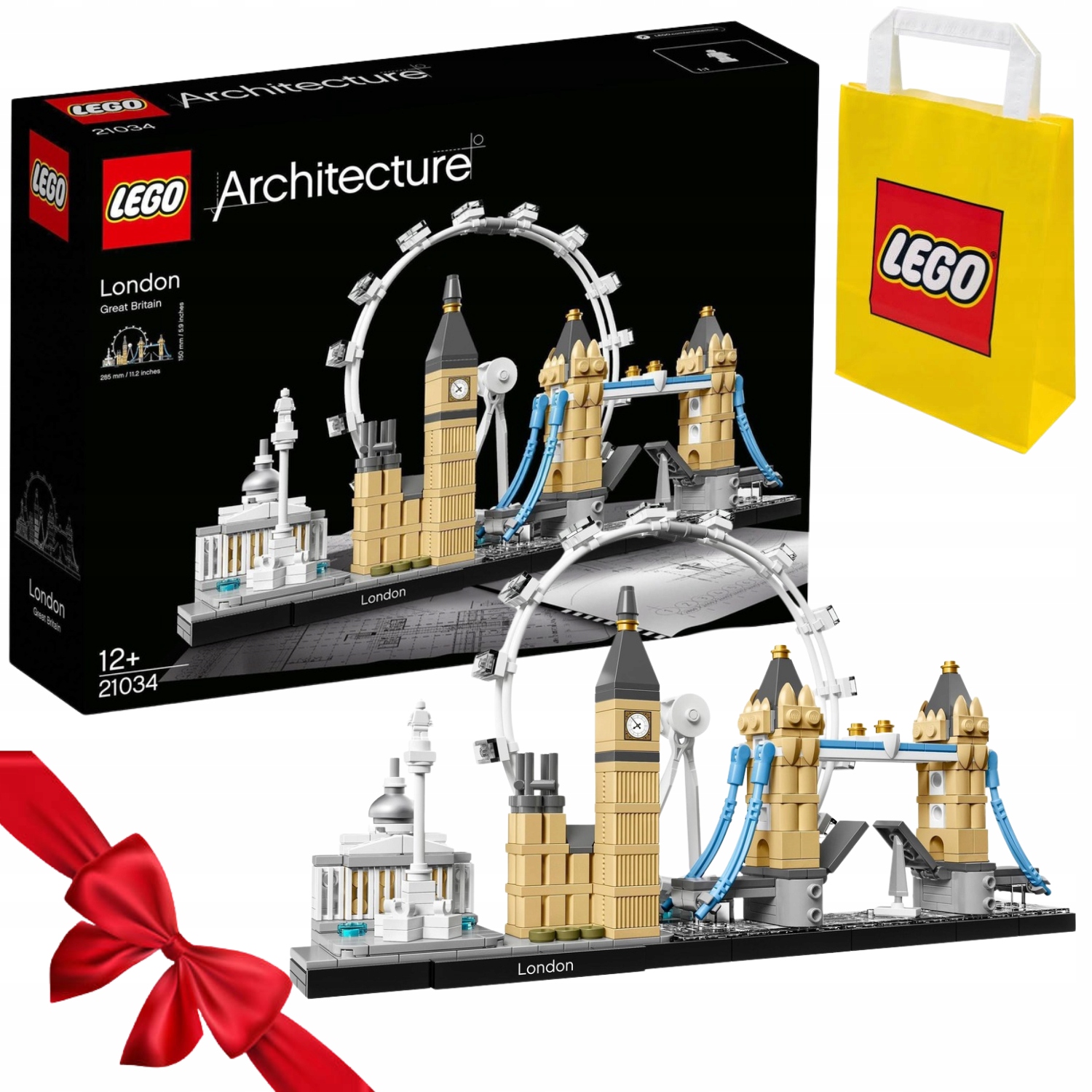 Zestaw Klocków Klocki Lego Architecture London 468 Elementów 12 Lat