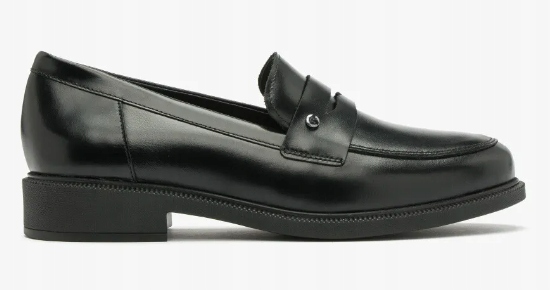 Ryłko M2R51___ _LE3 czarne mokasyny damskie r. 39