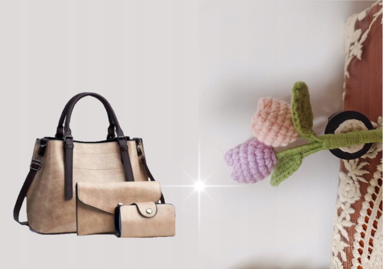 TOREBKI DAMSKI ELEGANCKA, KHAKI TORBY NA RAMIĘ, WODOODPORNA TOREBKA Marka bez marki