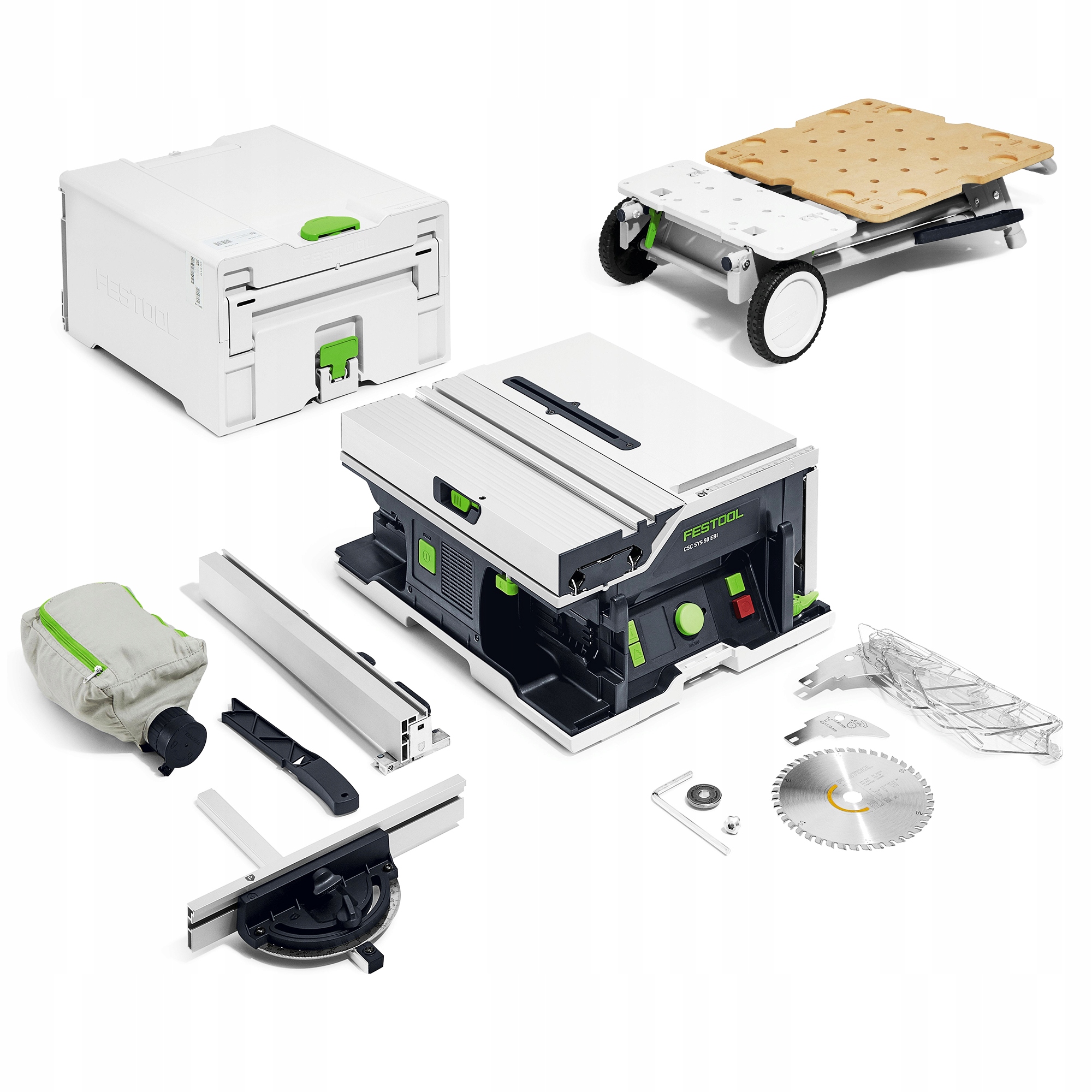Pilarka Stołowa Tarczowa Akumulatorowa Csc Sys 50 EB-Basic-Set Piła Festool