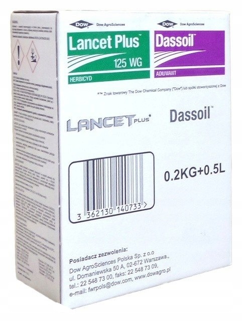 

Lancet Plus 125 Wg 0,2 Kg Dassoil 0,5L