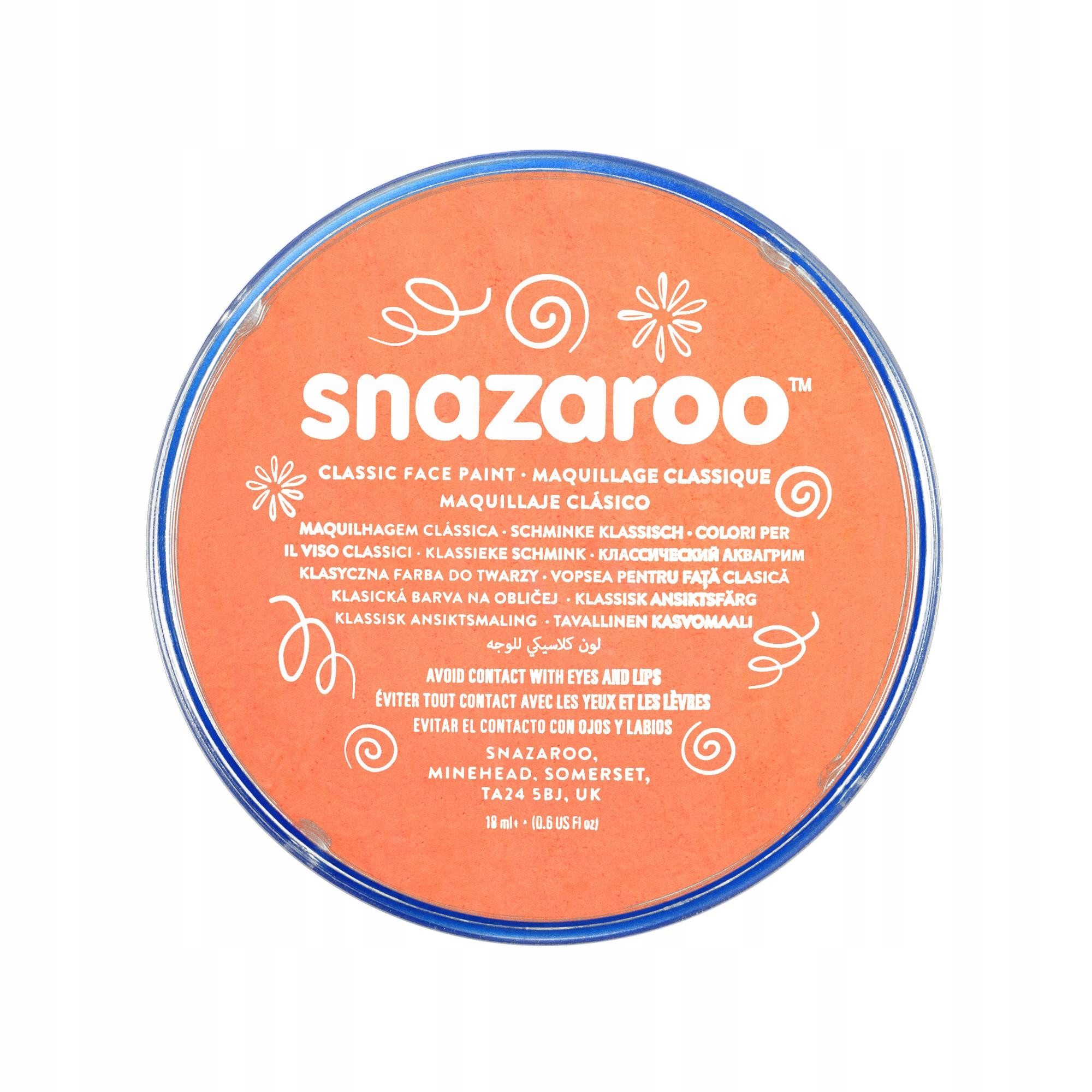 

Farba do malowania twarzy Snazaroo Apricot