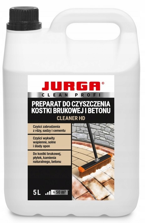 Levně Jurga Cleaner Hd Účinný Čistič Kostek A Betonu 5L