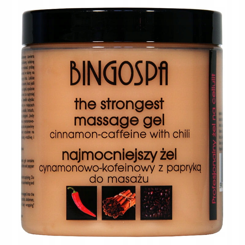 Bingospa Gel Skořicově Kofeinový Paprika 250 G