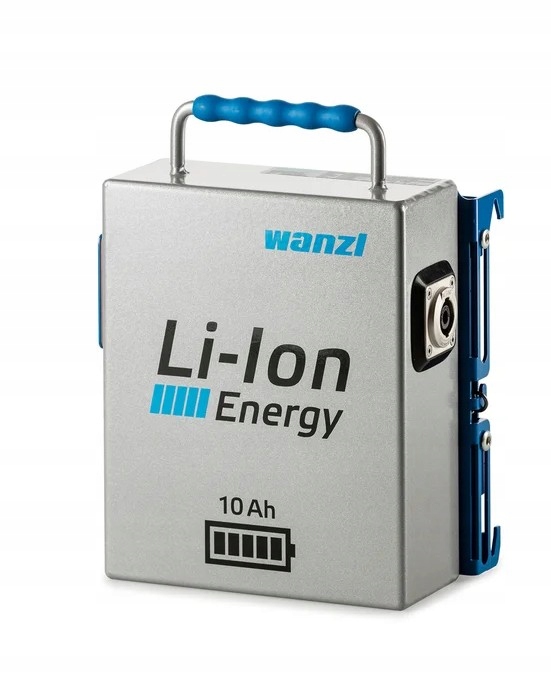 Průmyslová Akumulátor Li-Ion 10Ah Vozíky Sklad Skenery Indikátor Soc