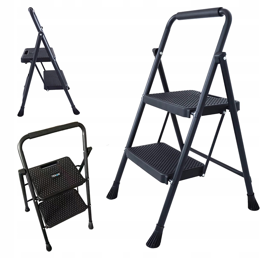 Žebřík 2 Stupně Skládací, Lehký, Velký, 2 Stupně Schůdků