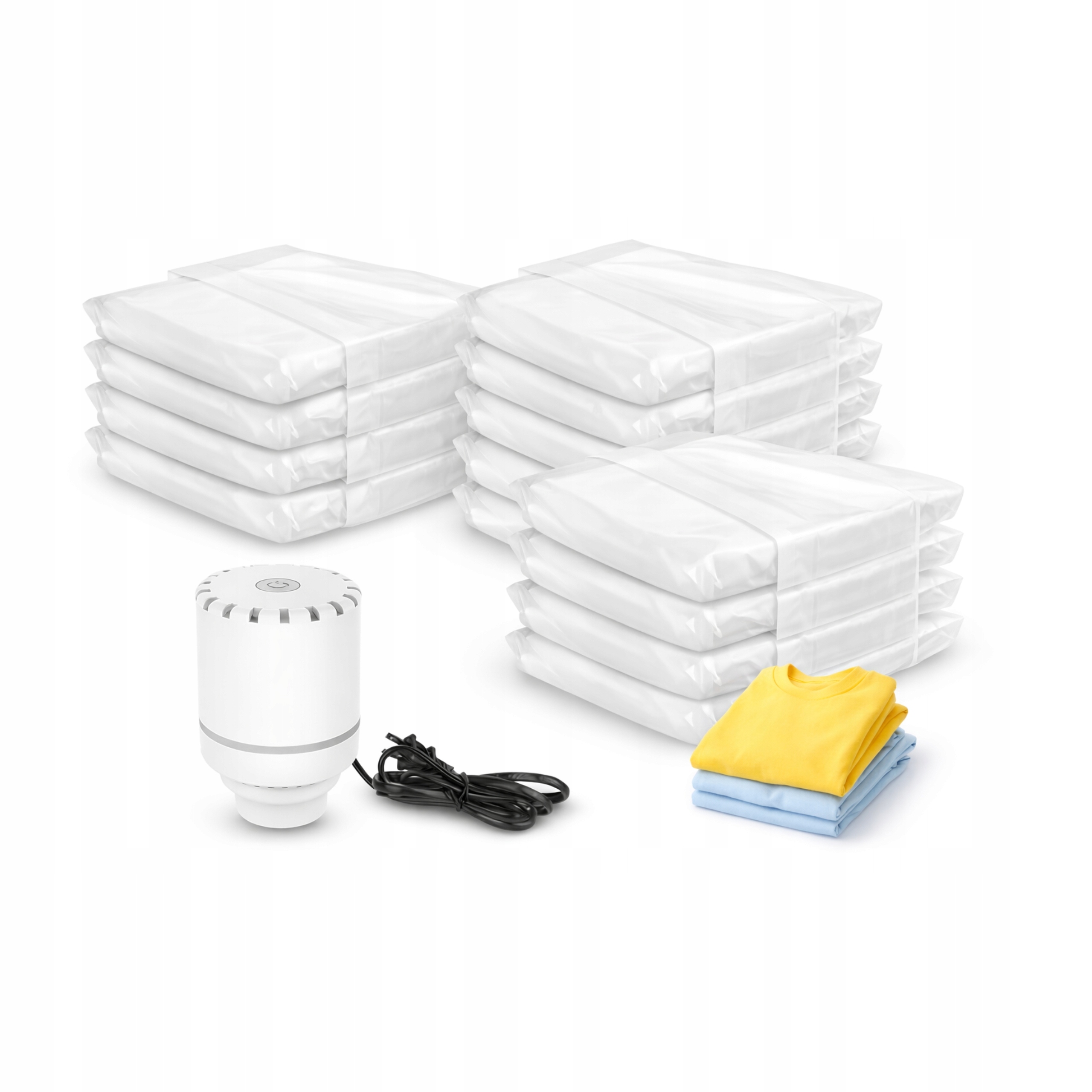 Levně Prožňové sáčky pro vakuové skladování XL L I M 3 Velikosti Pumpa