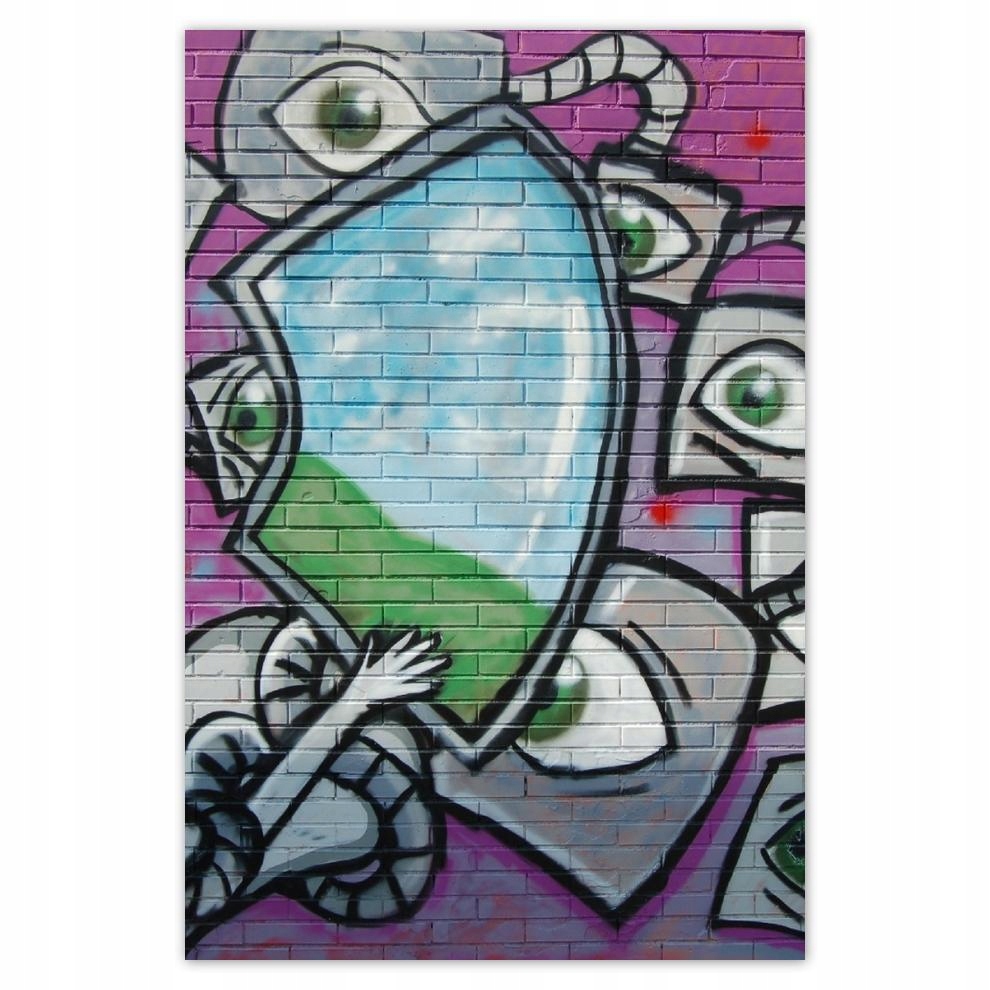 

Plakat 62x93 Graffitti Mural