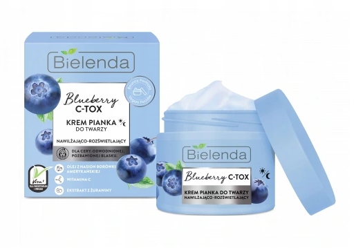 

Bielenda Blueberry C-tox - Krem-pianka