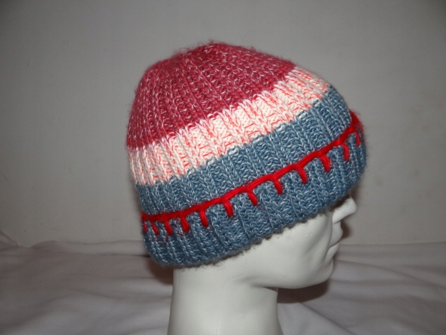 FAJNA CZAPKA - STOHR WOOL Kolor wielokolorowy