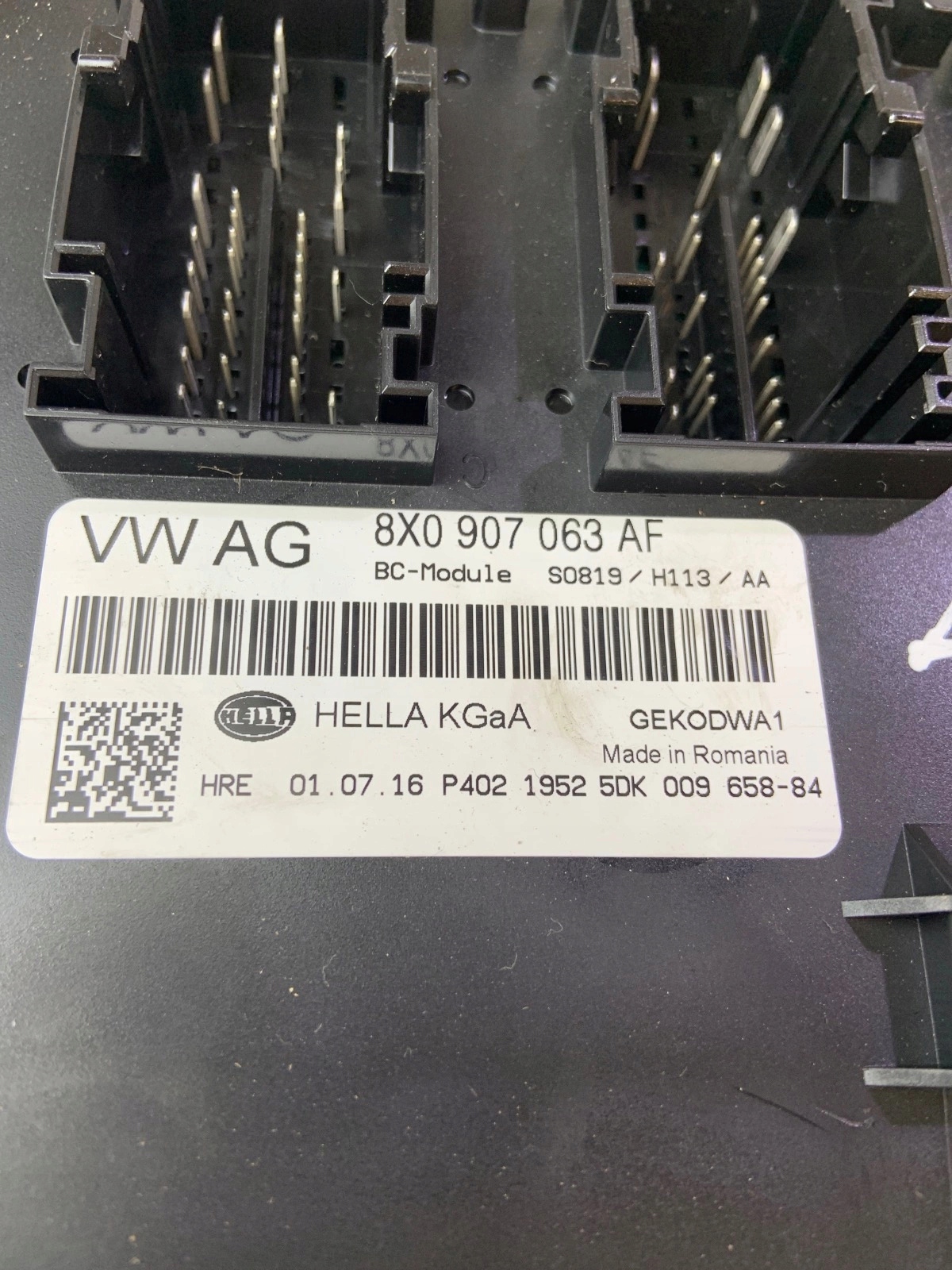 БЛОК УПРАВЛЕНИЯ BCM модуль комфорта af Audi A1 8X