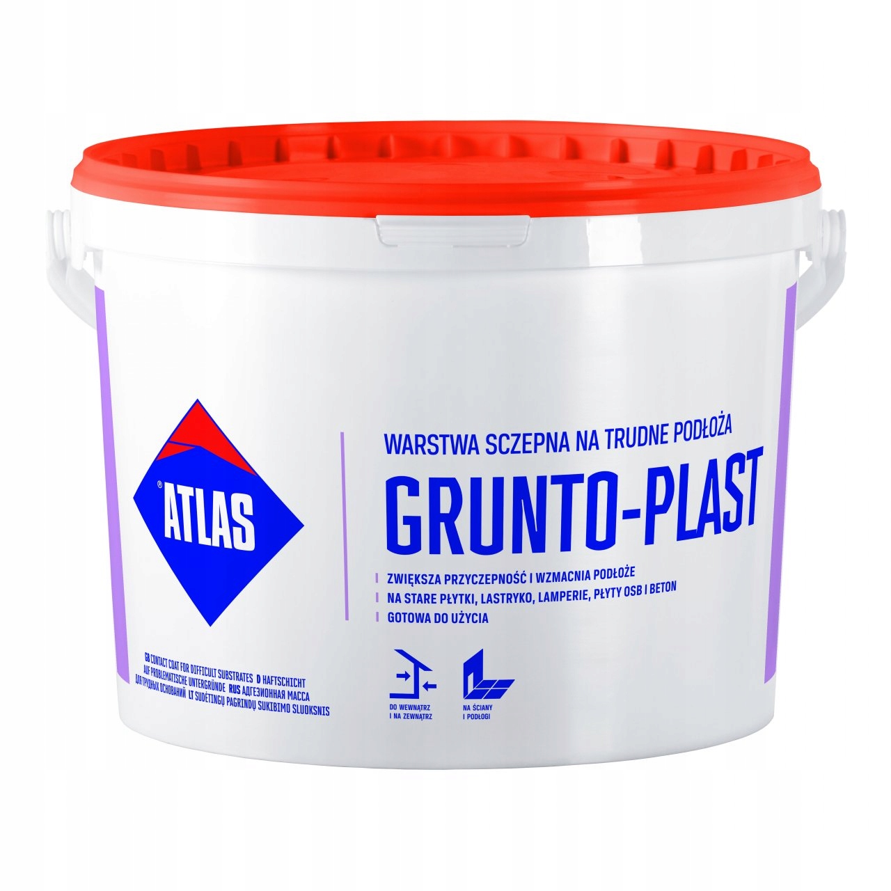 

Atlas Grunto-plast grunt na trudne podłoża 5 kg