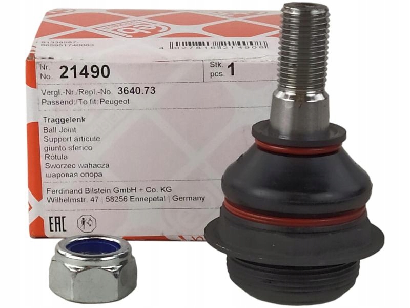 FEBI SWORZEŃ WAHACZA C4 Berlingo PEUGEOT 307 Part Producent części Febi Bilstein