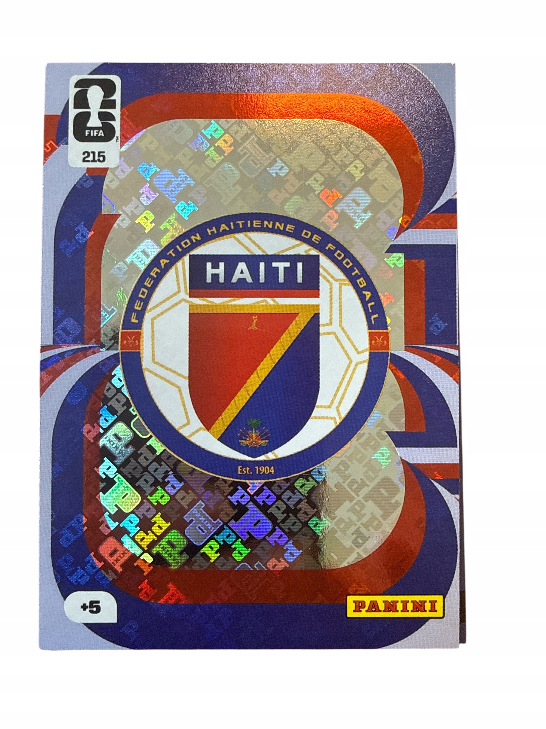 Fifa World Cup America 2026 Panini Haiti 215 Team Crest Logo