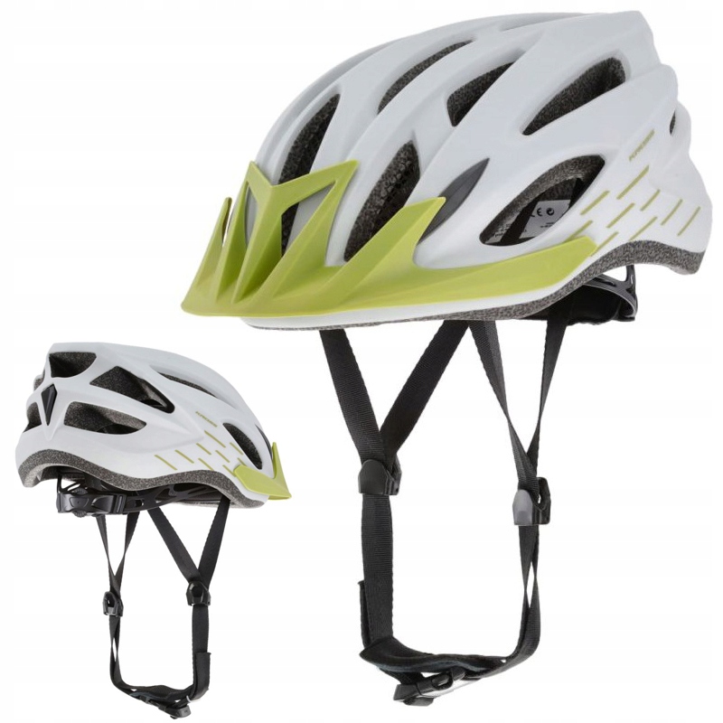 Kask Rowerowy Kross Gravel Ghiaia L 58-61cm Otwory Wentylacyjne Szary