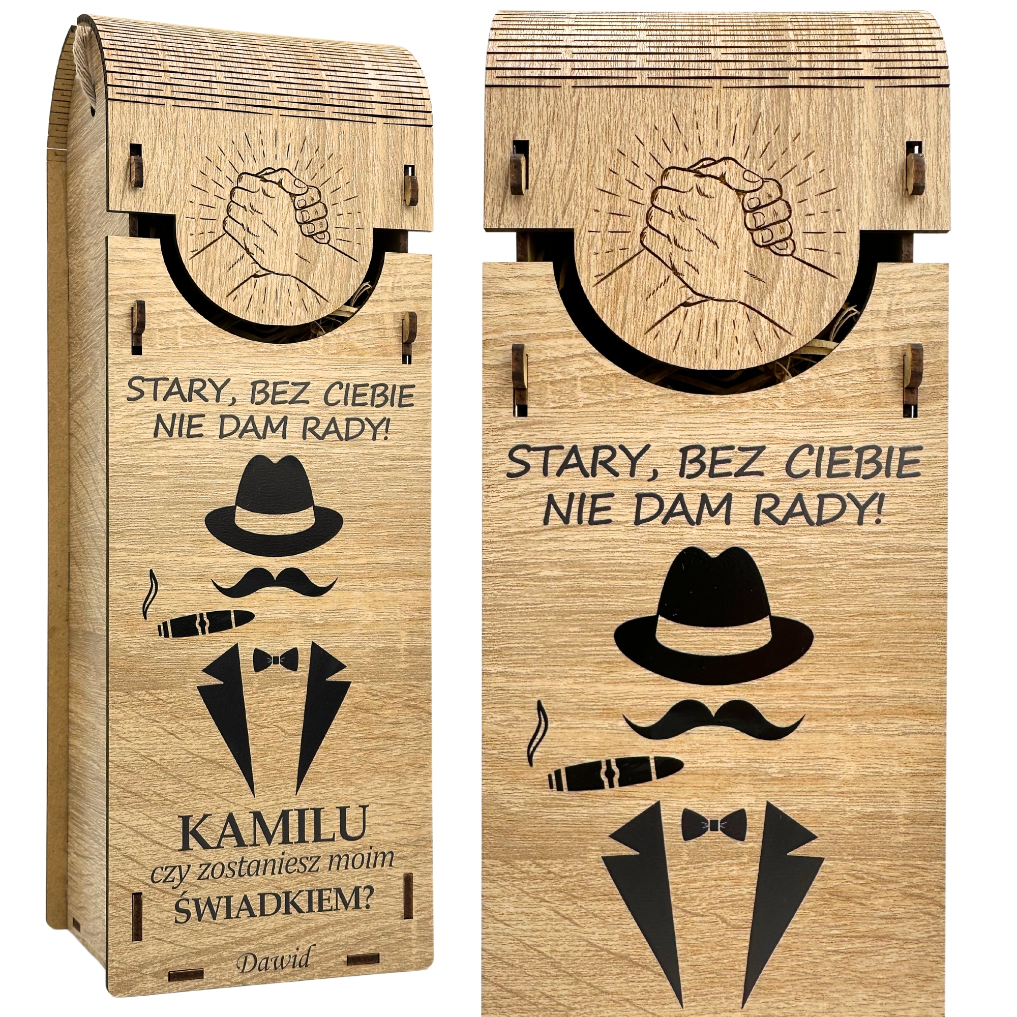 PROŚBA O ŚWIADKOWANIE SKRZYNKA na ALKOHOL czy ZOSTANIESZ MOIM ŚWIADKIEM