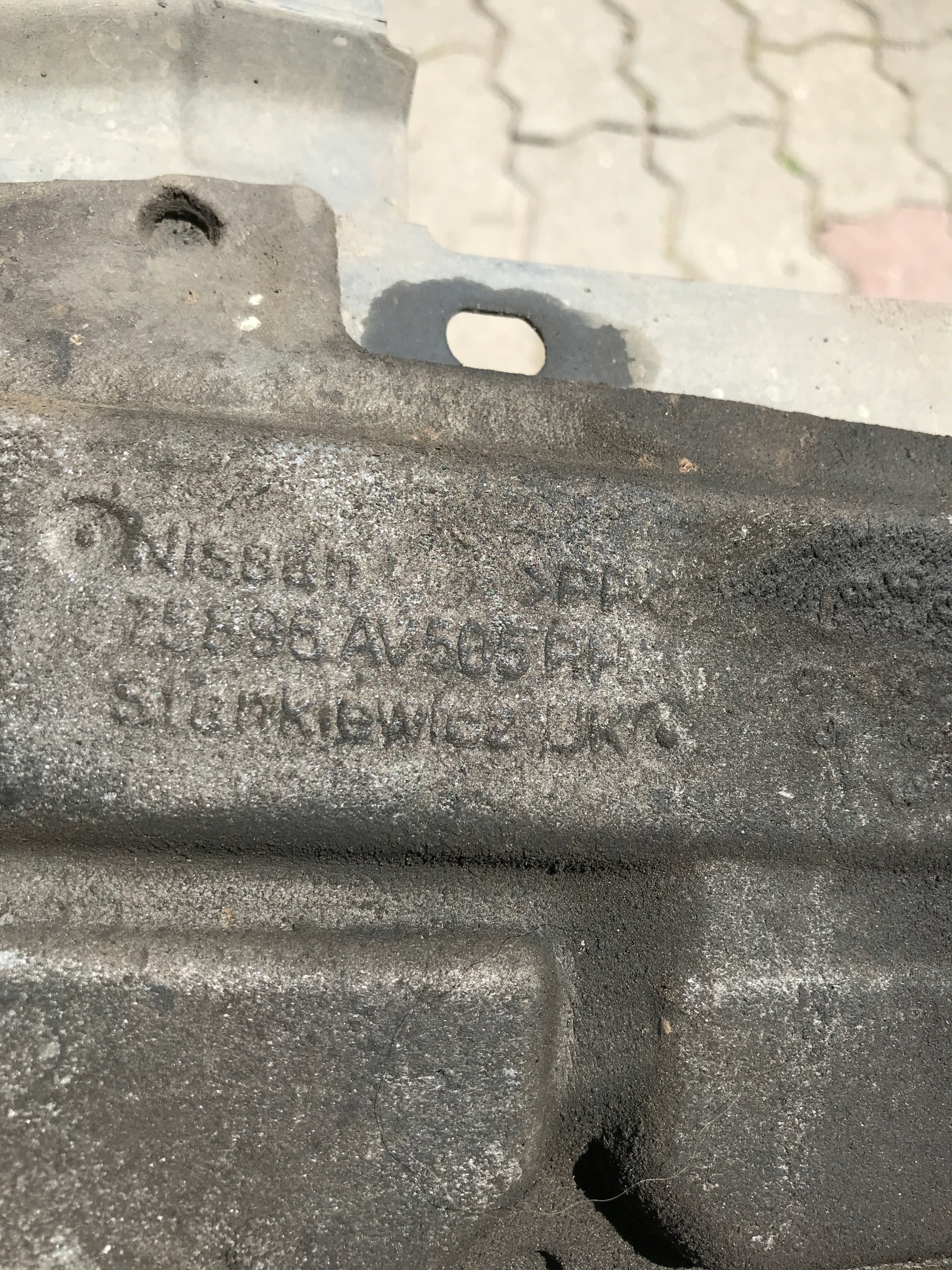 Blende Abdeckung Unterfahrschutz NISSAN PRIMERA P12 75896AV505