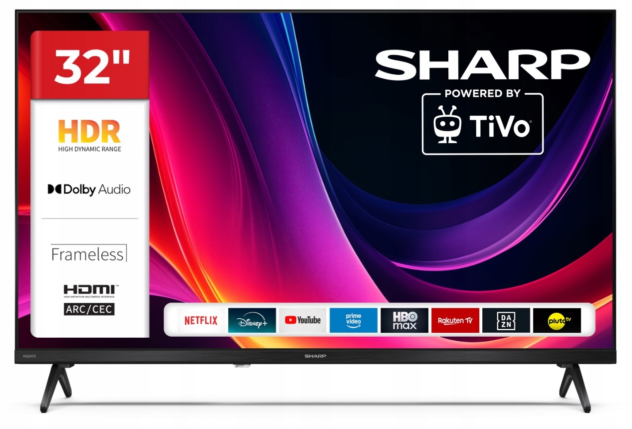 Telewizor Sharp 32HE2445E 32” Led Hd Ready TiVo Os
