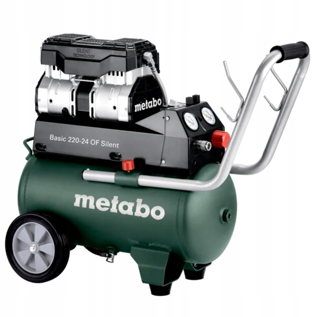 Kompresor Metabo Basic 220-24 Of Silent 601593000 8bar 1.1 kW 24 l 220 l/min