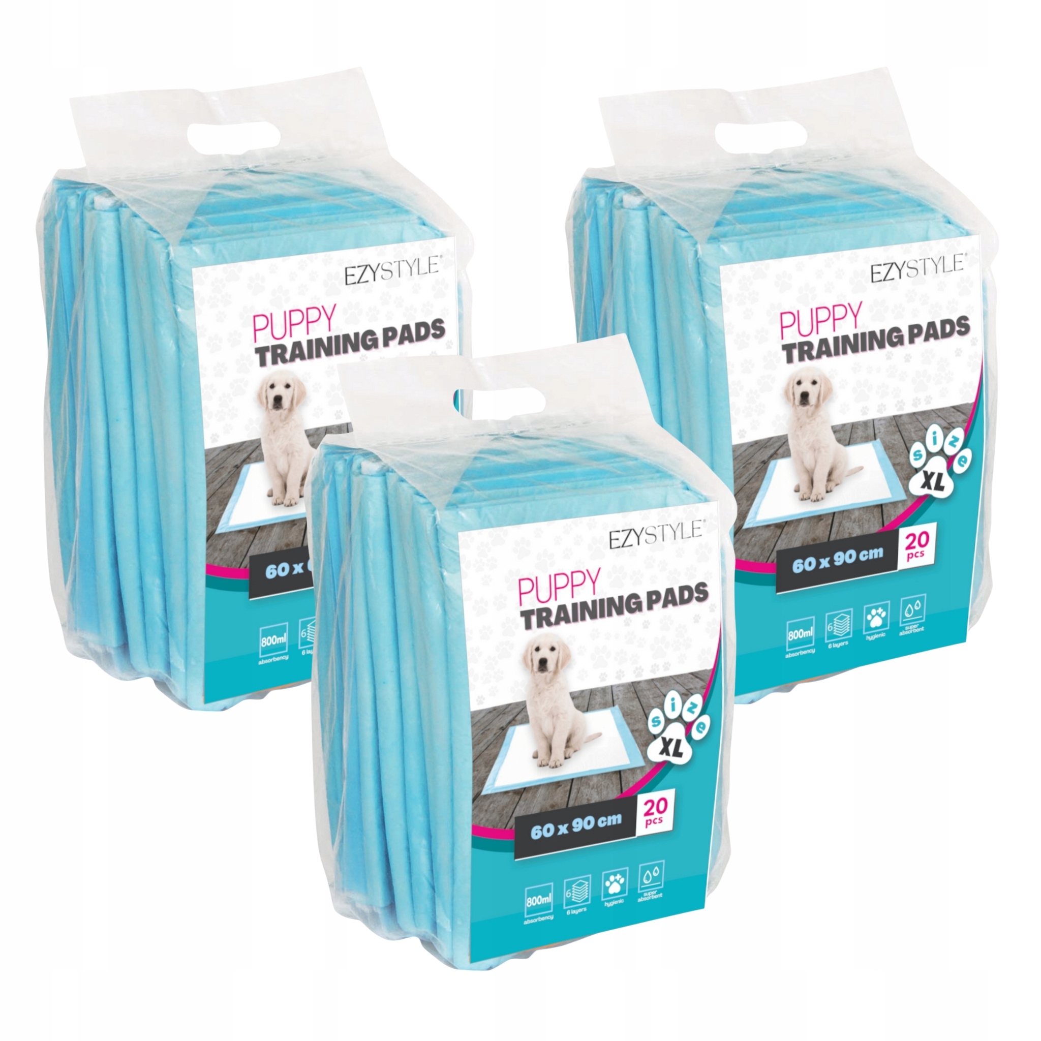 

Podkłady Higieniczne Maty Dla Psa 60x90 60SZT XL