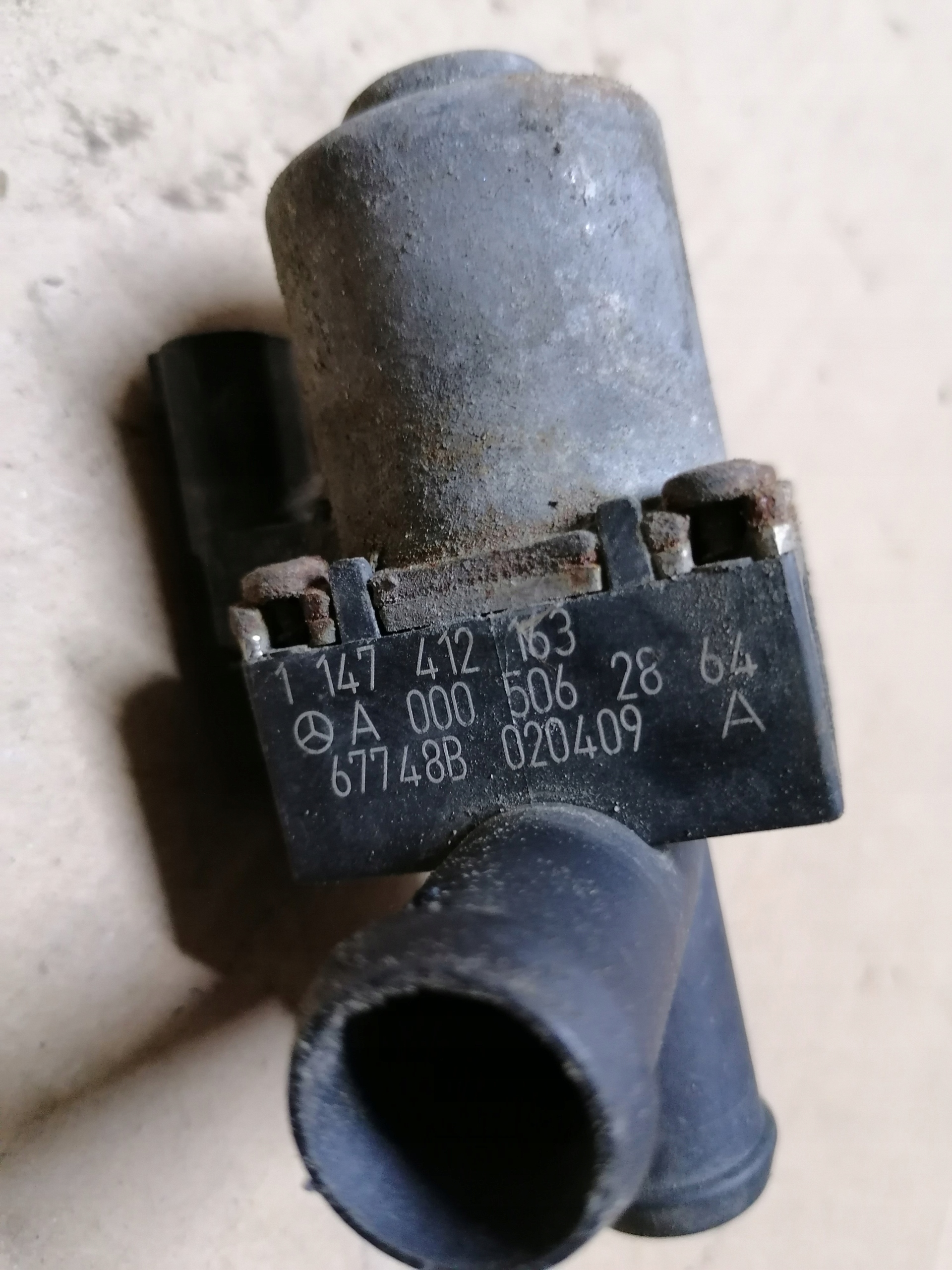 клапан управления webasto MERCEDES W213