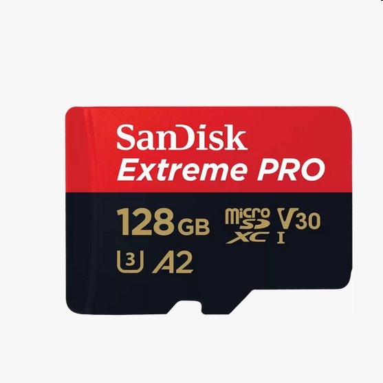 SanDisk Extreme Pro 128GB microSD card SDSQXCD-128G-GN6MA