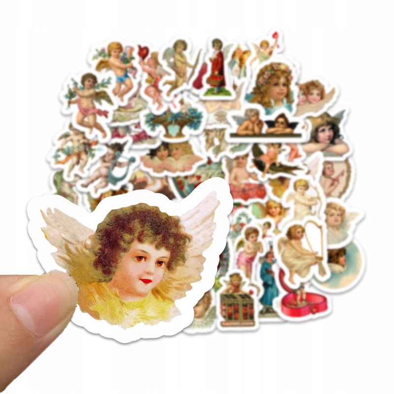 

Naklejki Wlepy Stickers Bomb MIX Aniołki 50 szt